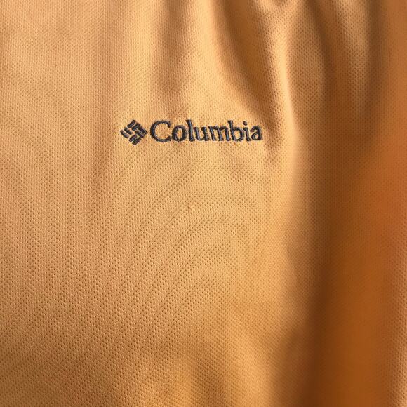 Columbia Omni-Shade Sun Protect Orange Gray Short Sleeve Shirt Men’s Size XL - Picture 4 of 5